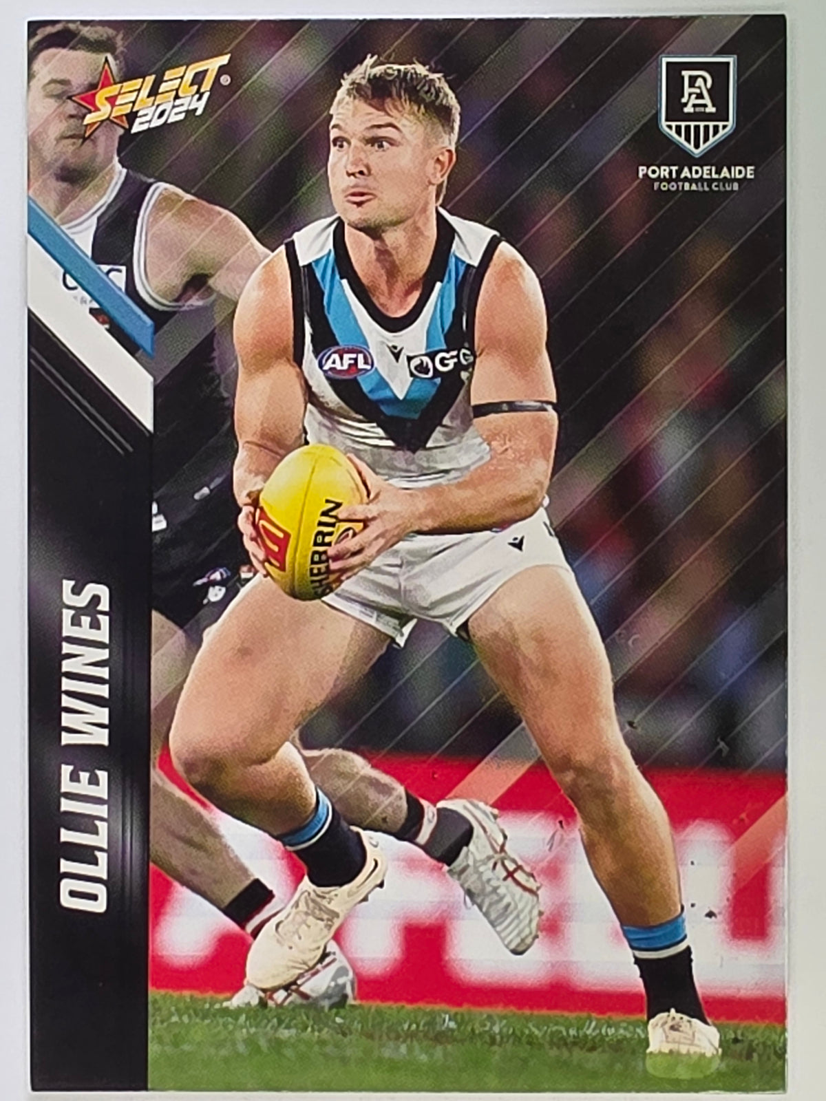 AFL 2024 Footy Stars | Base Card #130 | O. WINES | Port Adelaide