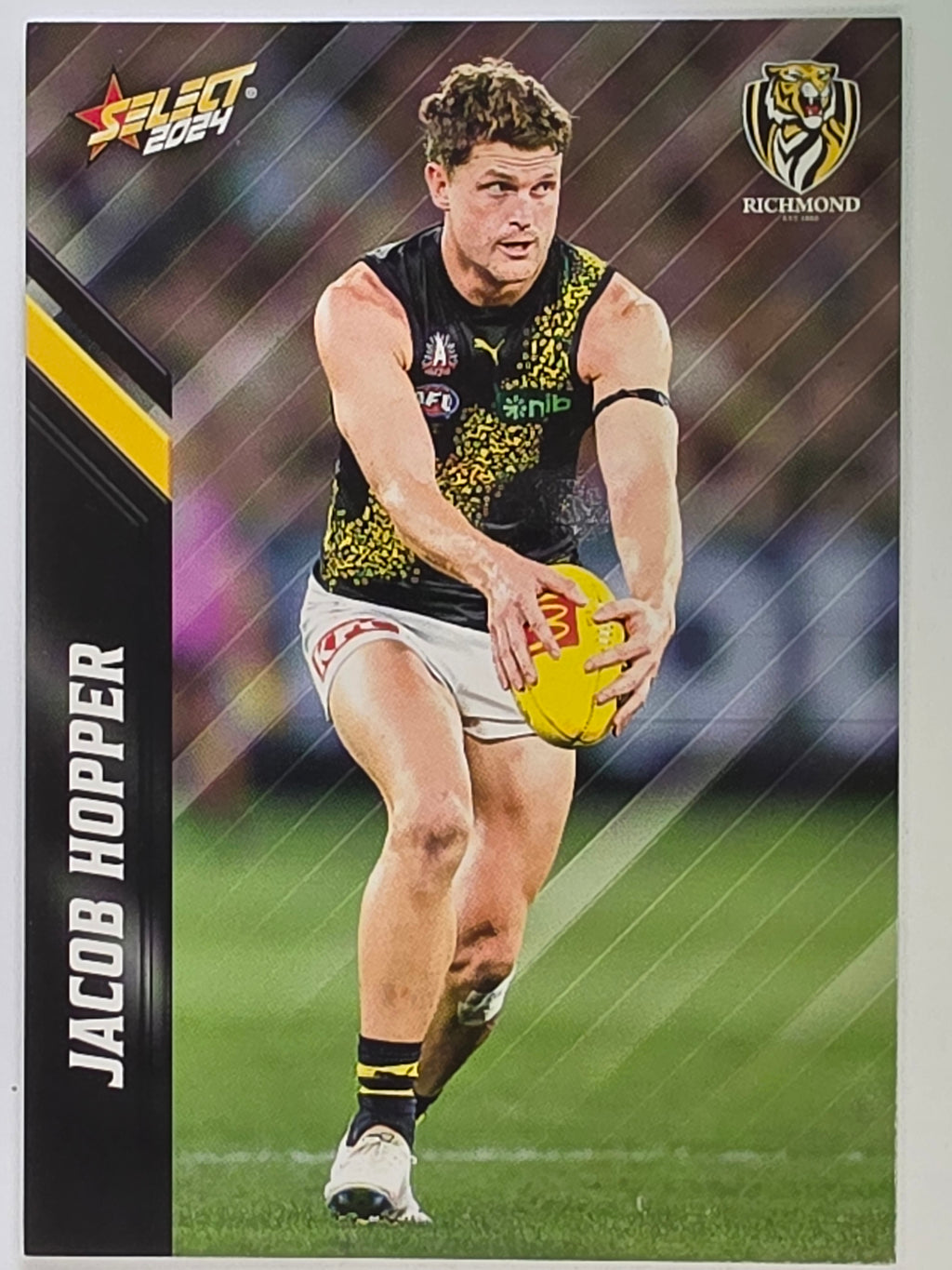 AFL 2024 Footy Stars | Base Card #134 | J. HOPPER | Richmond