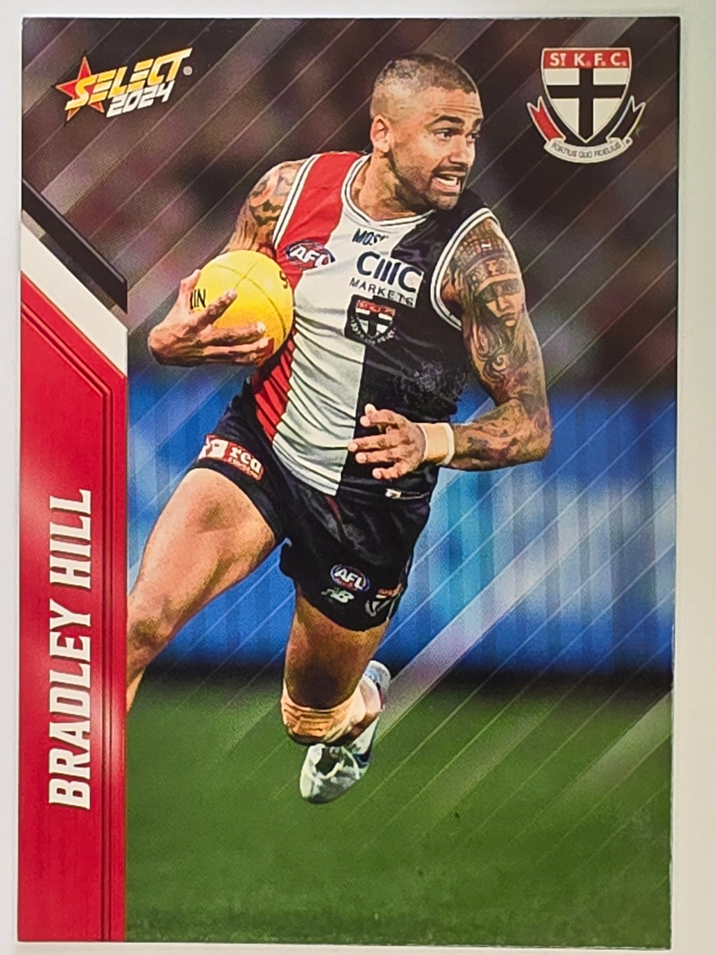 AFL 2024 Footy Stars | Base Card #142 | B. HILL | St Kilda
