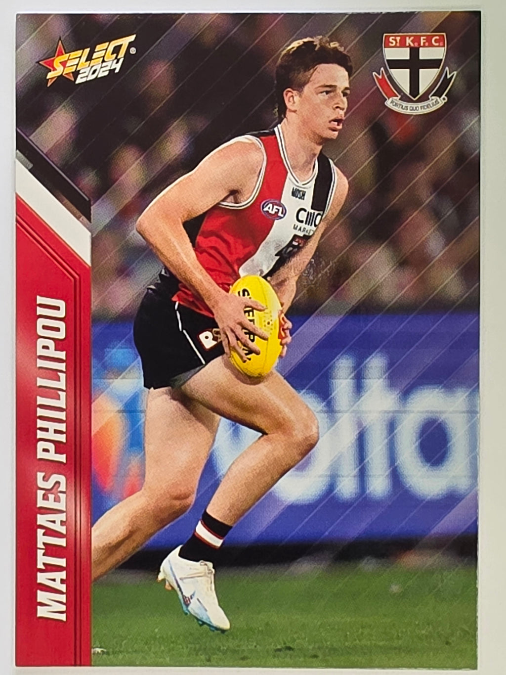 AFL 2024 Footy Stars | Base Card #146 | M. PHILLIPOU | St Kilda
