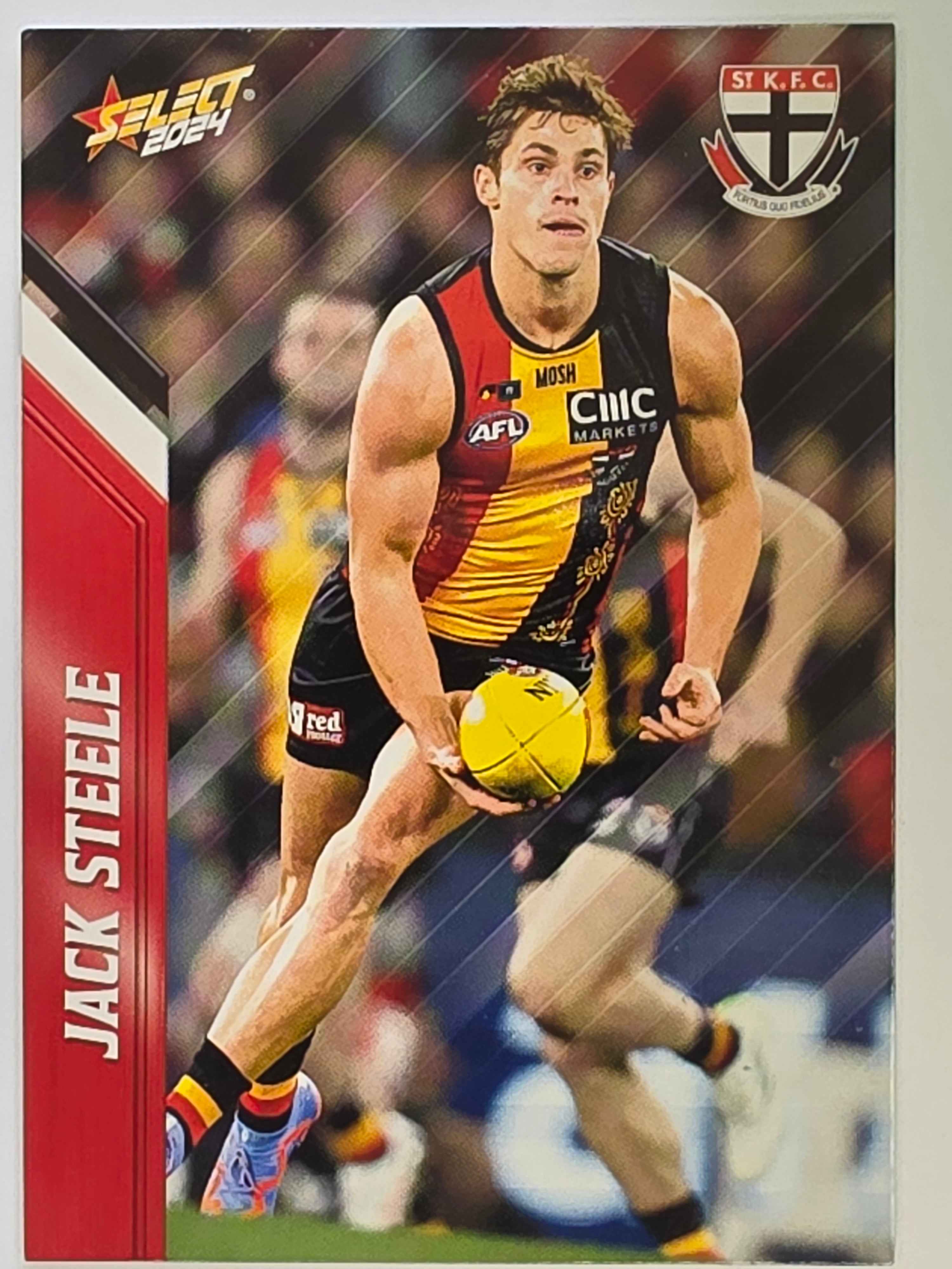 AFL 2024 Footy Stars | Base Card #148 | J. STEELE | St Kilda