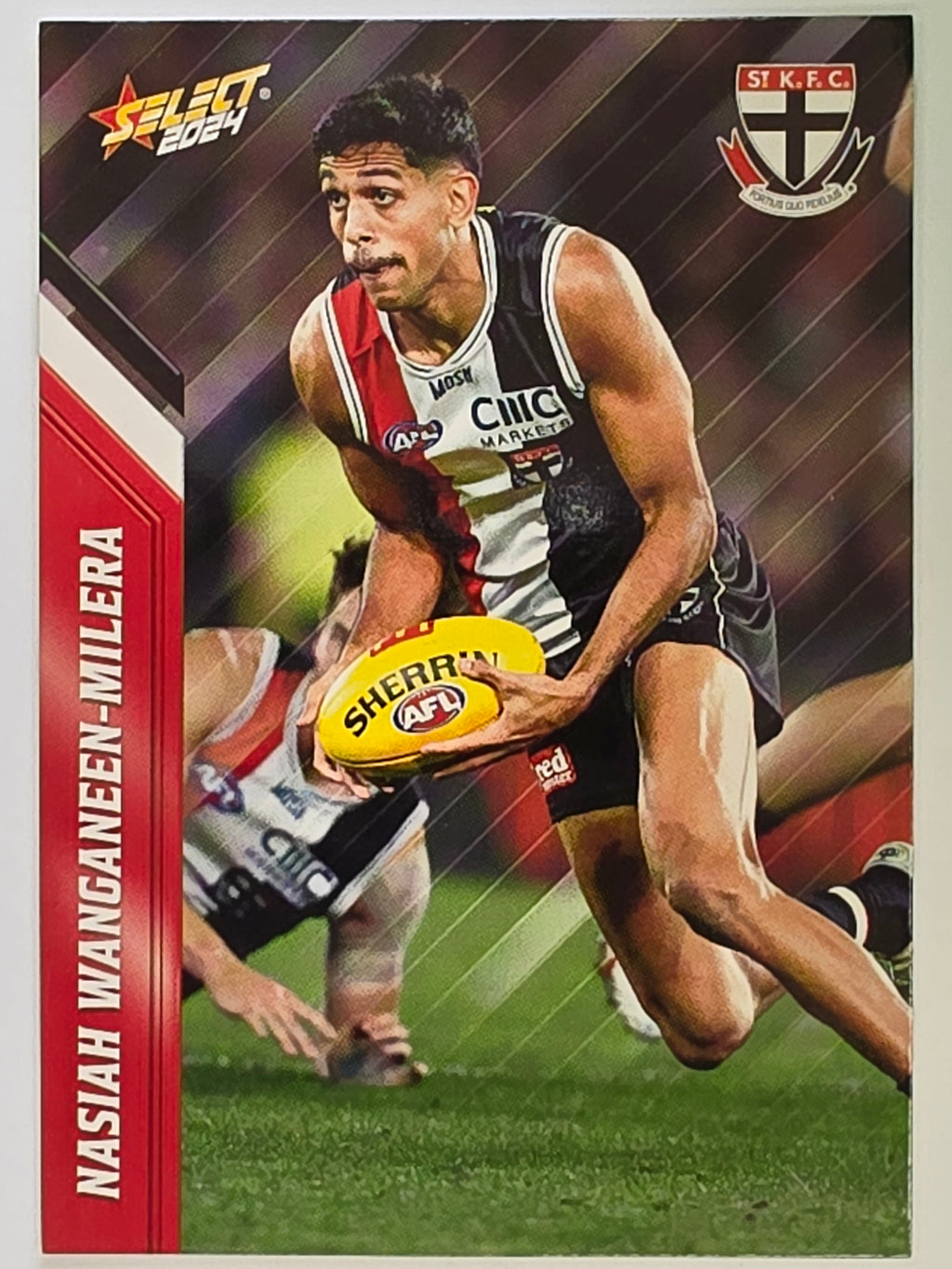 AFL 2024 Footy Stars | Base Card #149 | N. WANGANEEN-MILERA | St Kilda