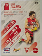 AFL 2024 Footy Stars | Base Card #152 | E. GULDEN | Sydney Swans