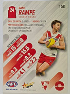 AFL 2024 Footy Stars | Base Card #158 | D. RAMPE | Sydney Swans