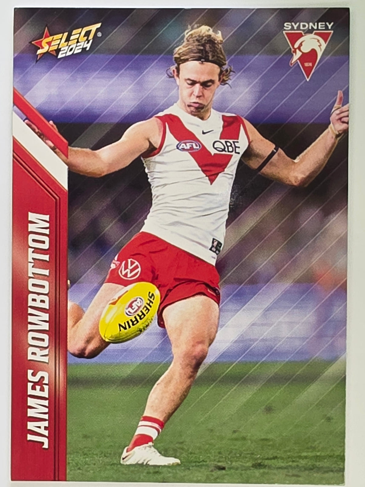 AFL 2024 Footy Stars | Base Card #159 | J. ROWBOTTOM | Sydney Swans