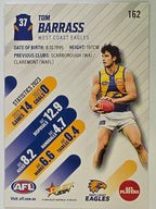 AFL 2024 Footy Stars | Base Card #162 | T. BARRASS | West Coast Eagles
