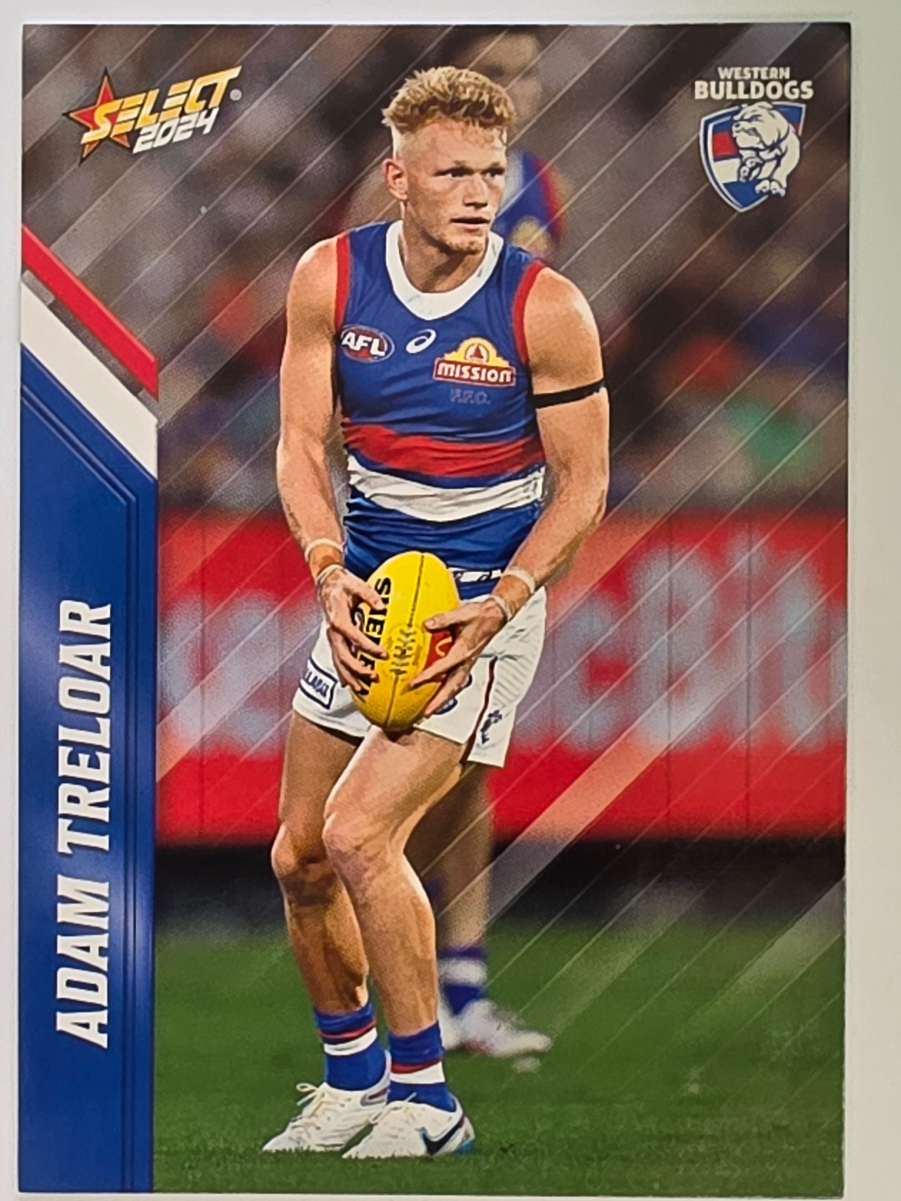 AFL 2024 Footy Stars | Base Card #178 | A. TRELOAR | Western Bulldogs