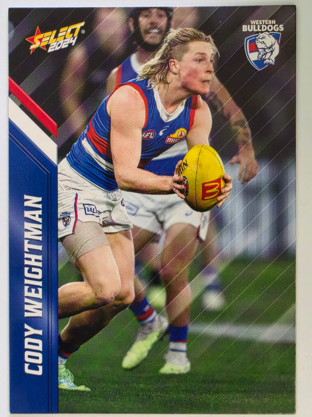 AFL 2024 Footy Stars | Base Card #180 | C. WEIGHTMAN | Western Bulldogs