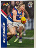 AFL 2024 Footy Stars | Base Card #180 | C. WEIGHTMAN | Western Bulldogs