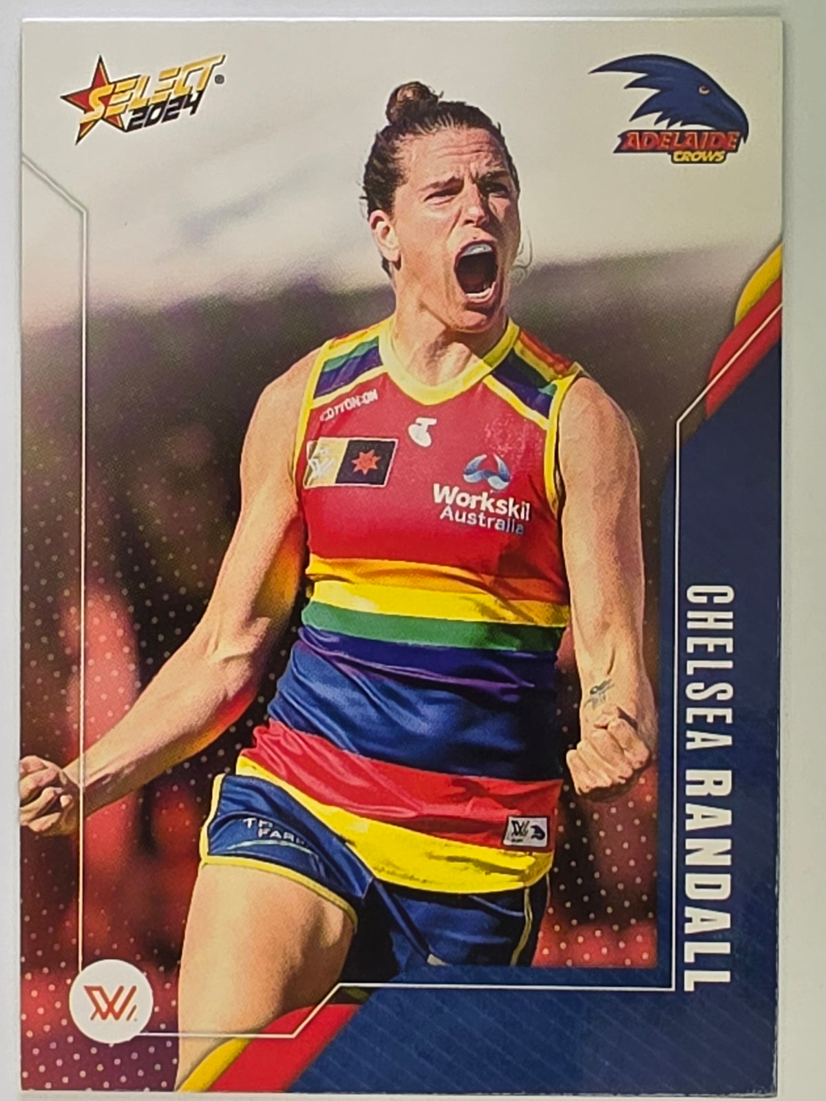 AFL 2024 Footy Stars | Base Card #183 | C. RANDALL | Adelaide Crows AFLW