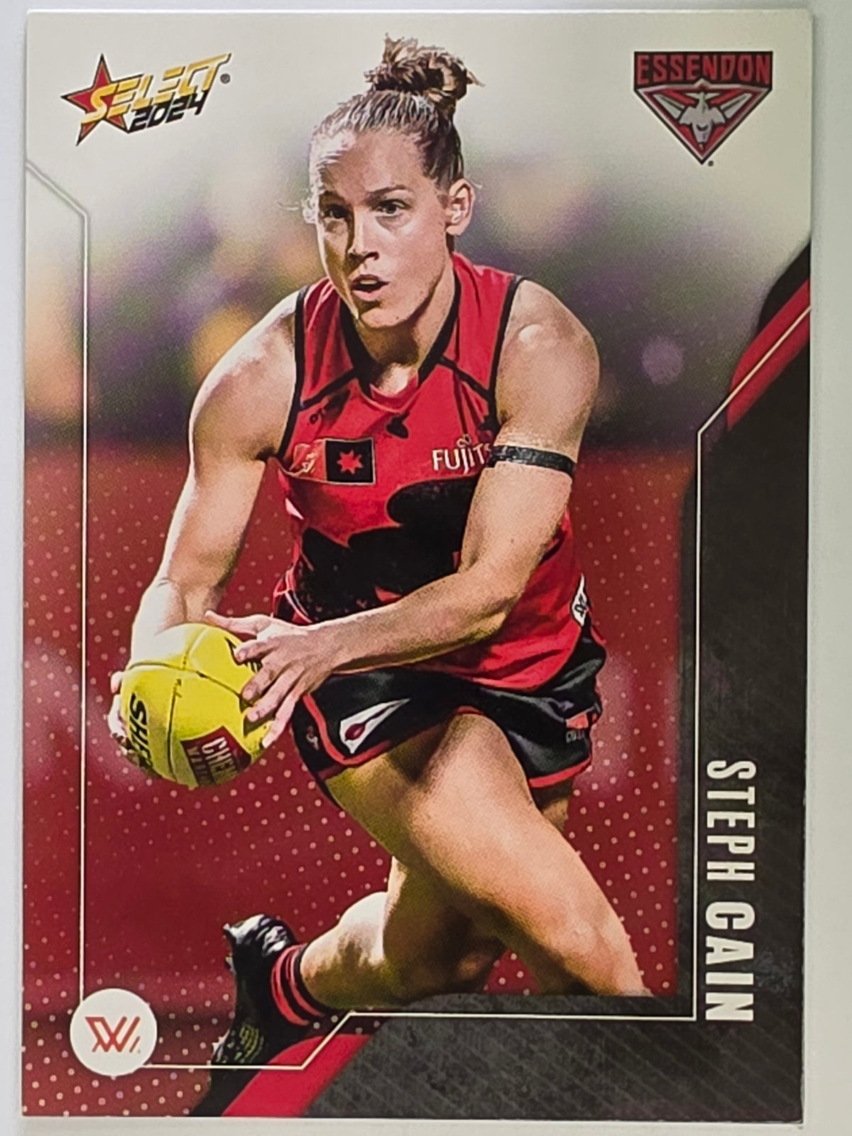 AFL 2024 Footy Stars | Base Card #193 | S. CAIN | Essendon AFLW