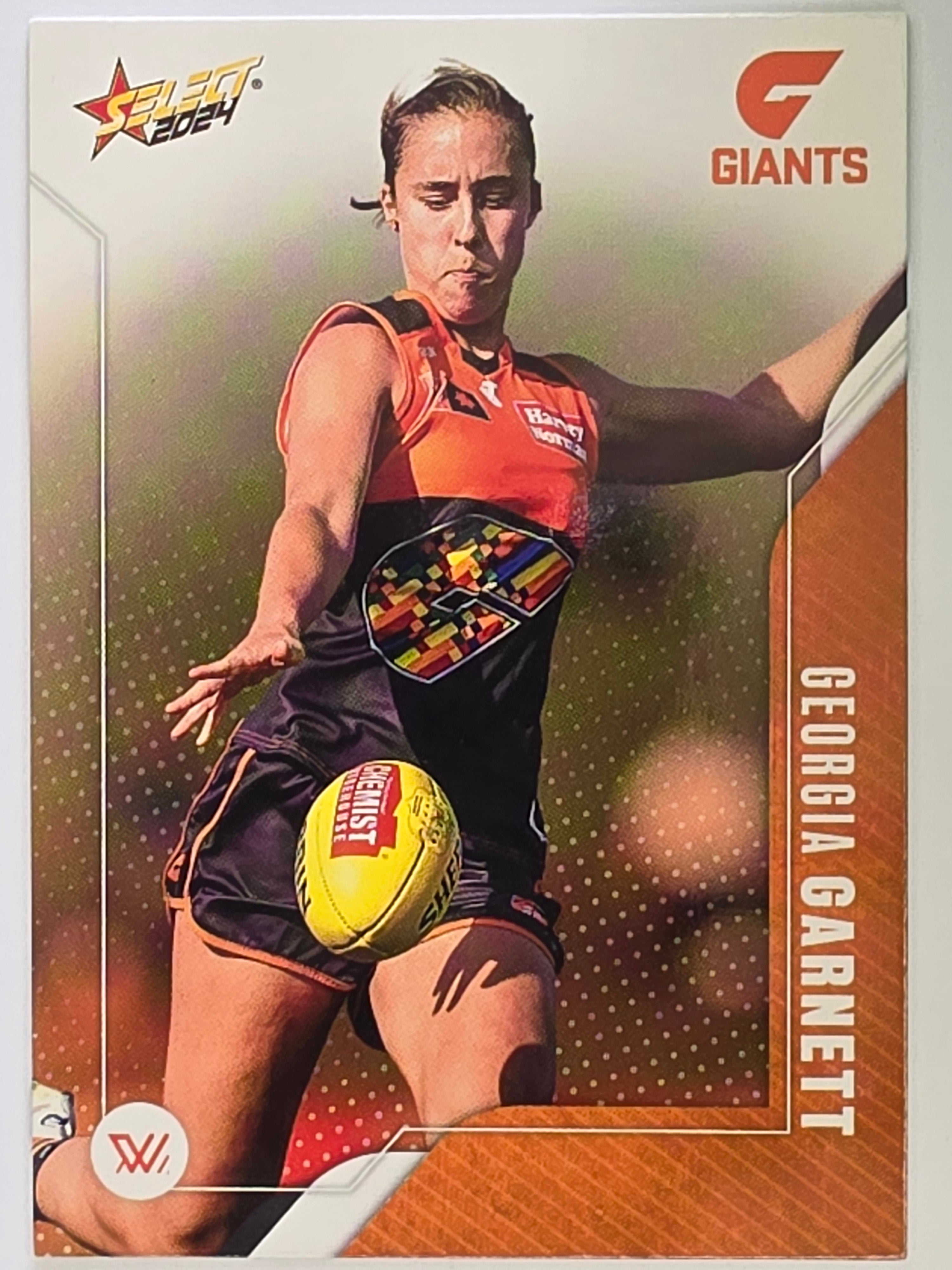 AFL 2024 Footy Stars | Base Card #203 | G. GARNETT | Giants AFLW