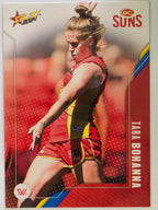 AFL 2024 Footy Stars | Base Card #205 | T. BOHANNA | Gold Coast Suns AFLW