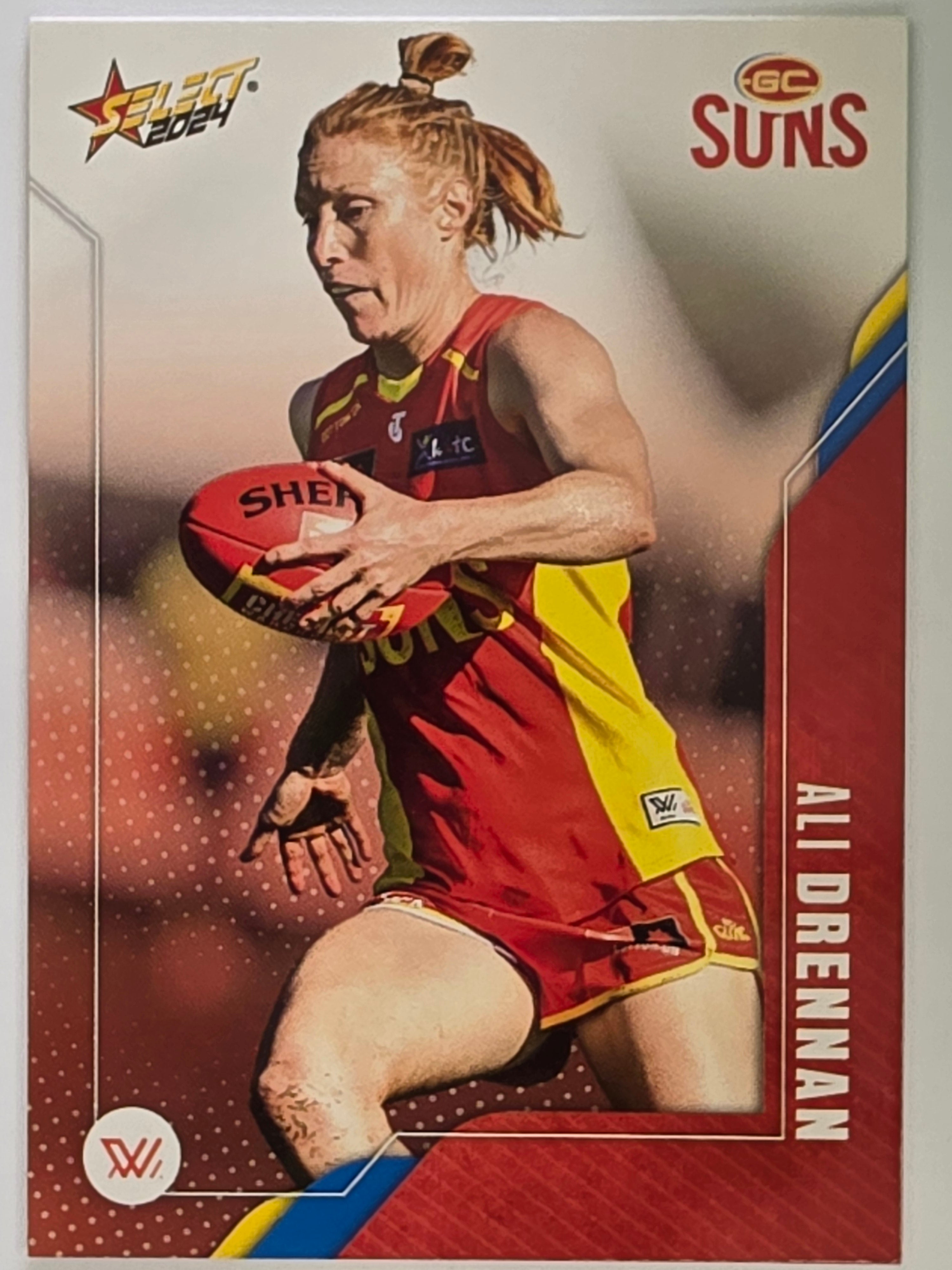 AFL 2024 Footy Stars | Base Card #206 | A. DRENNAN | Gold Coast Suns AFLW