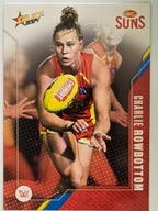 AFL 2024 Footy Stars | Base Card #207 | C. ROWBOTTOM | Gold Coast Suns AFLW