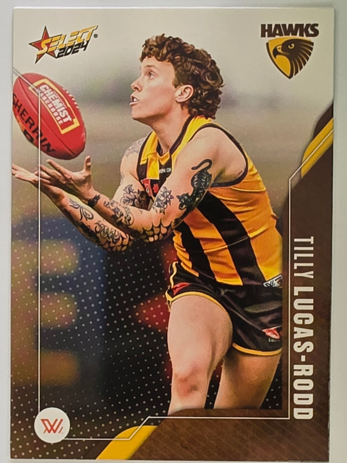 AFL 2024 Footy Stars | Base Card #210 | T. LUCAS-RODD | Hawthorn AFLW
