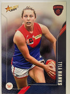 AFL 2024 Footy Stars | Base Card #211 | T. HANKS | Melbourne AFLW