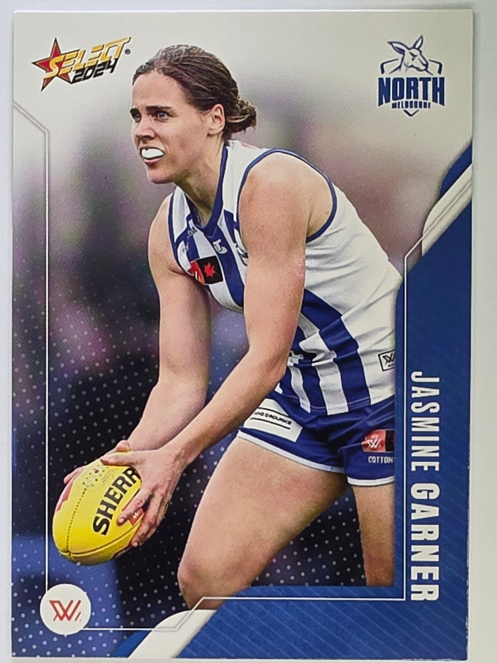 AFL 2024 Footy Stars | Base Card #214 | J. GARNER | North Melbourne AFLW