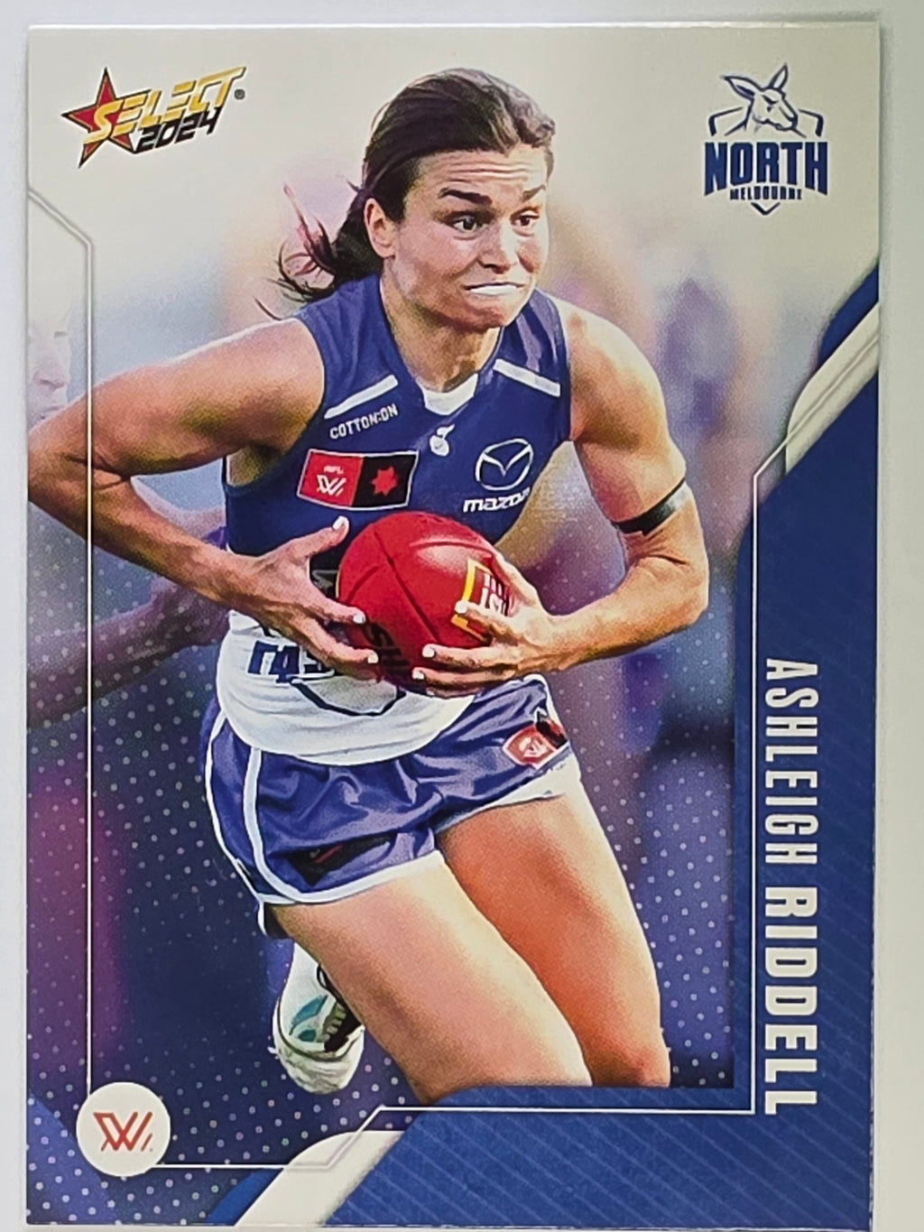 AFL 2024 Footy Stars | Base Card #216 | A. RIDDELL | North Melbourne AFLW