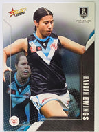 AFL 2024 Footy Stars | Base Card #218 | H. EWINGS | Port Adelaide AFLW