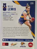 AFL 2024 Footy Stars | Base Card #229 | B. LEWIS | West Coast Eagles AFLW