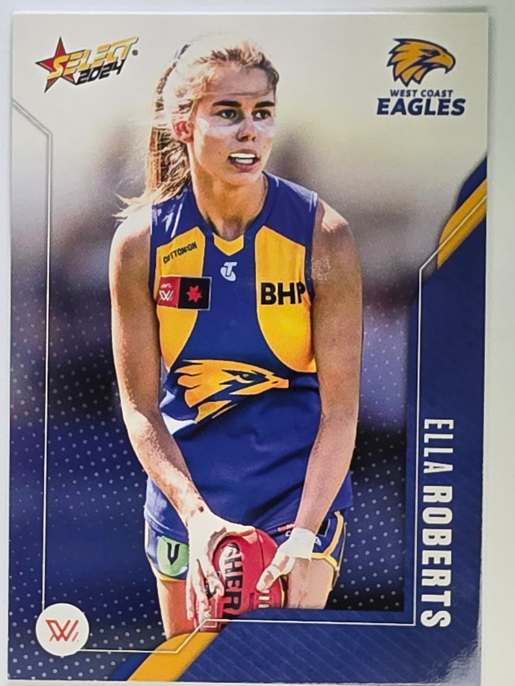 AFL 2024 Footy Stars | Base Card #230 | E. ROBERTS | West Coast Eagles AFLW