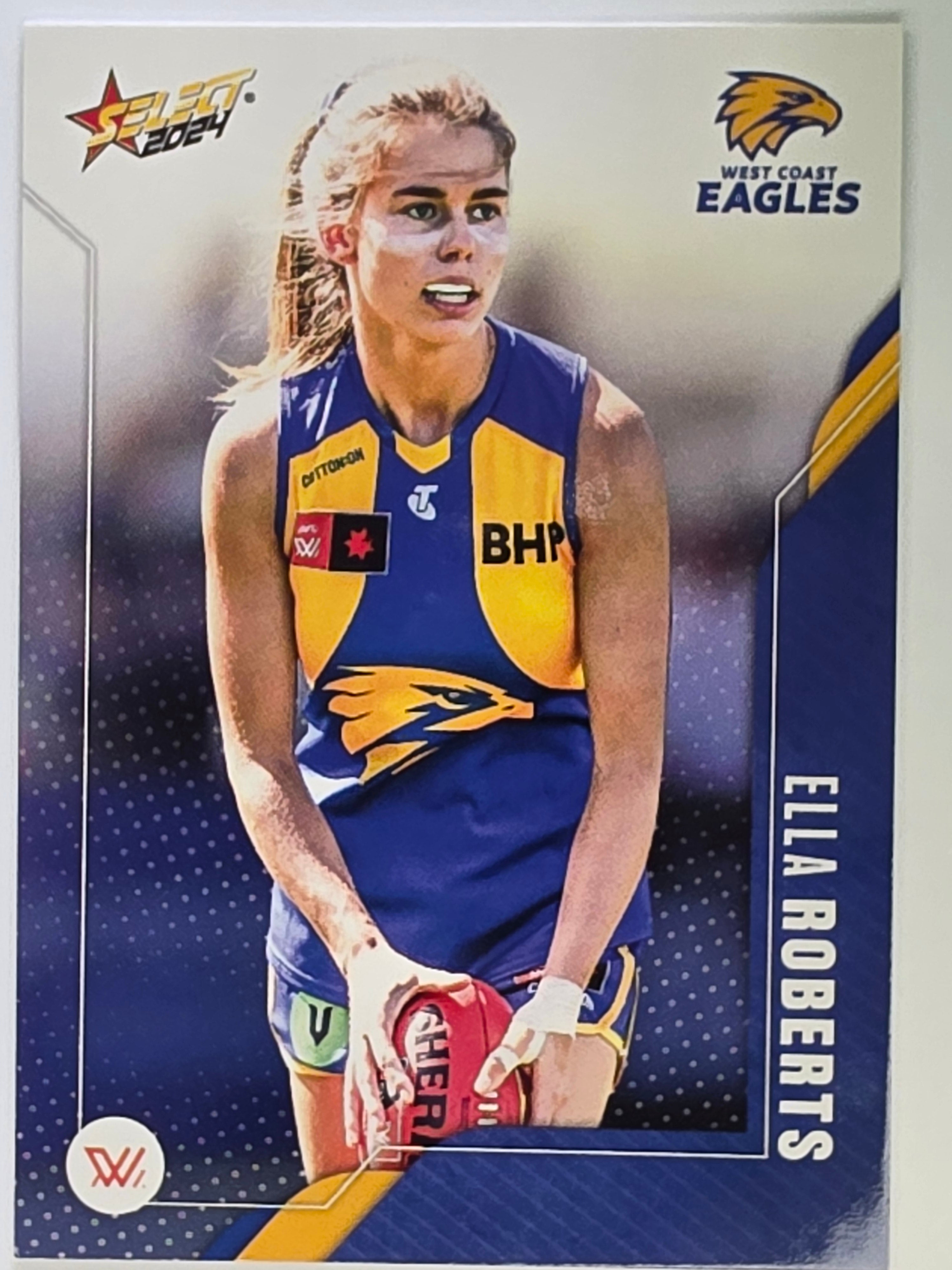 AFL 2024 Footy Stars | Base Card #230 | E. ROBERTS | West Coast Eagles AFLW