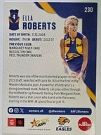 AFL 2024 Footy Stars | Base Card #230 | E. ROBERTS | West Coast Eagles AFLW