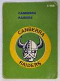 NRL 1990 Stimorol | Base Card #001 | Canberra Raiders Logo