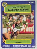 NRL 1990 Stimorol | Base Card #003 | Gary Belcher | Canberra Raiders