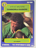 NRL 1990 Stimorol | Base Card #010 | Steve Walters | Canberra Raiders