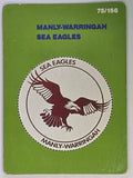 NRL 1990 Stimorol | Base Card #075 | Manly Warringah Sea Eagles Logo