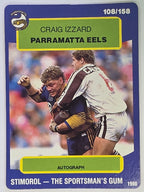 NRL 1990 Stimorol | Base Card #108 | Craig Izzard | Parramatta Eels
