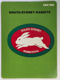 NRL 1990 Stimorol | Base Card #130 | South Sydney Rabbitohs Logo