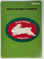 NRL 1990 Stimorol | Base Card #130 | South Sydney Rabbitohs Logo