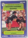 NRL 1990 Stimorol | Base Card #148 | Brendon Tuuta | Western Suburbs Magpies