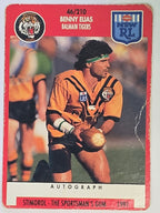 NRL 1991 Stimorol | Base Card #046 | Benny Elias | Balmain Tigers