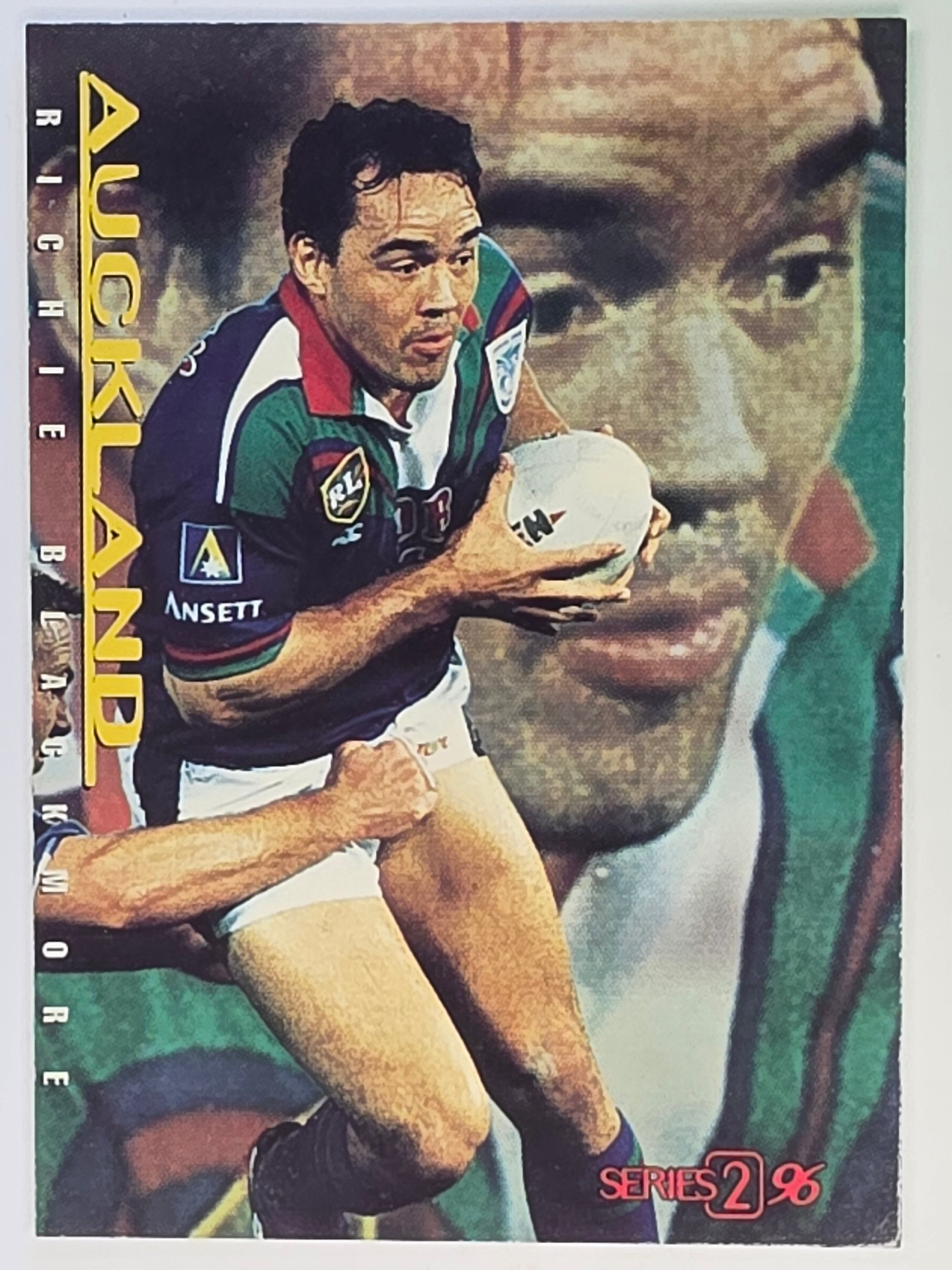 NRL 1996 Dynamic Series 2 Base Card #002 Richie Blackmore Auckland Warriors