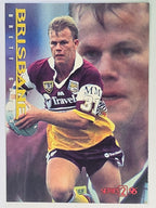 NRL 1996 Dynamic Series 2 Base Card #010 Brett Green Brisbane Broncos