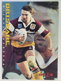 NRL 1996 Dynamic Series 2 Base Card #011 Michael Hancock Brisbane Broncos