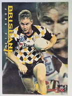NRL 1996 Dynamic Series 2 Base Card #015 John Plath Brisbane Broncos