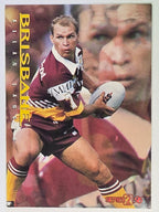 NRL 1996 Dynamic Series 2 Base Card #016 Allan Langer Brisbane Broncos