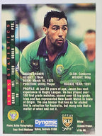 NRL 1996 Dynamic Series 2 Base Card #021 Jason Crocker Canberra Raiders