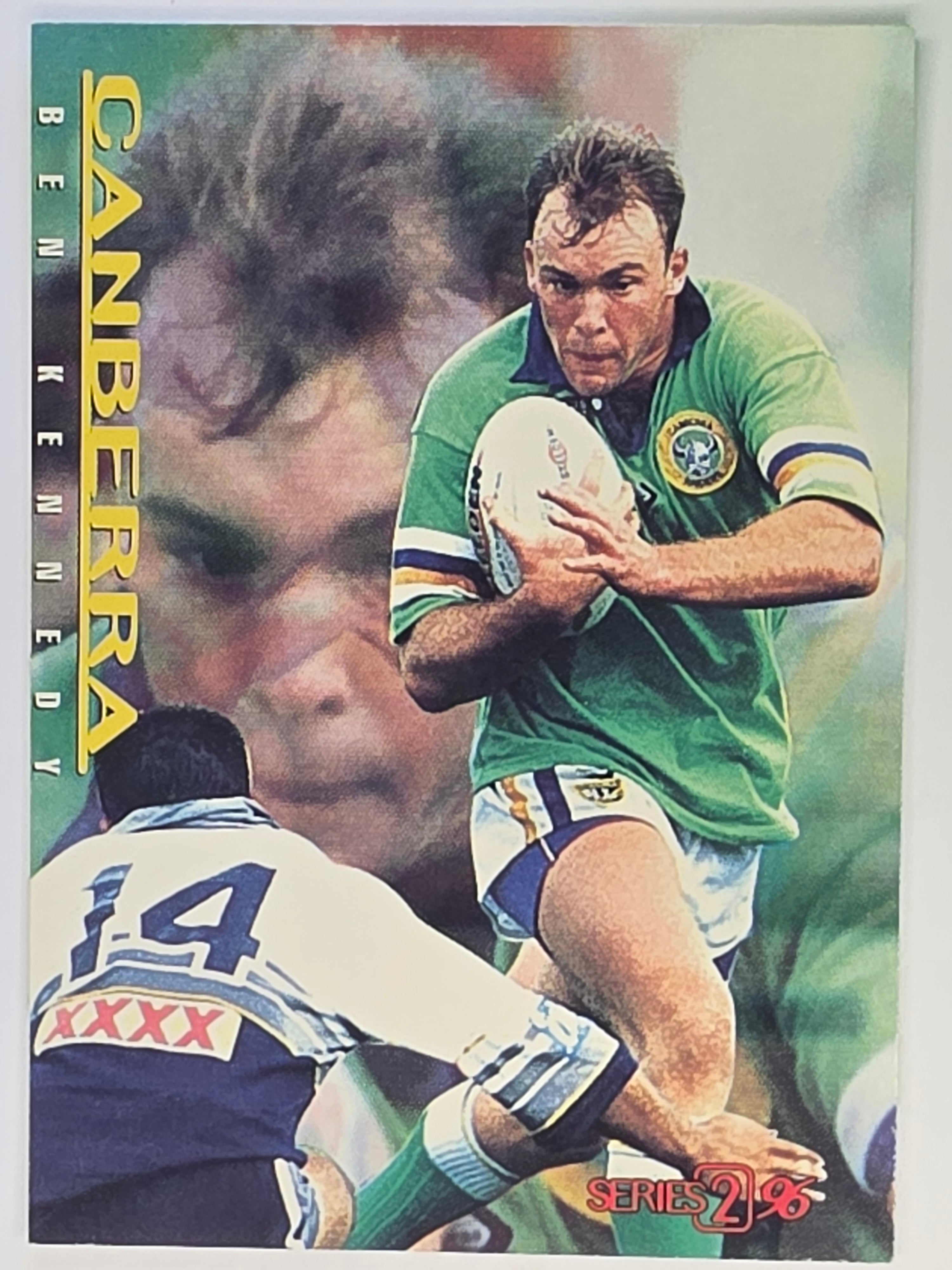 NRL 1996 Dynamic Series 2 Base Card #023 Ben Kennedy Canberra Raiders