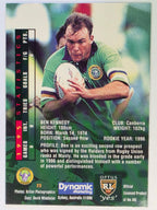 NRL 1996 Dynamic Series 2 Base Card #023 Ben Kennedy Canberra Raiders