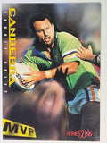 NRL 1996 Dynamic Series 2 Base Card #027 Laurie Daley Canberra Raiders