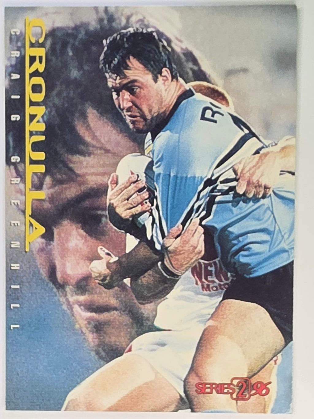 NRL 1996 Dynamic Series 2 Base Card #039 Craig Greenhill Cronulla Sutherland Sharks