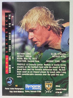 NRL 1996 Dynamic Series 2 Base Card #040 Nathan Long Cronulla Sutherland Sharks
