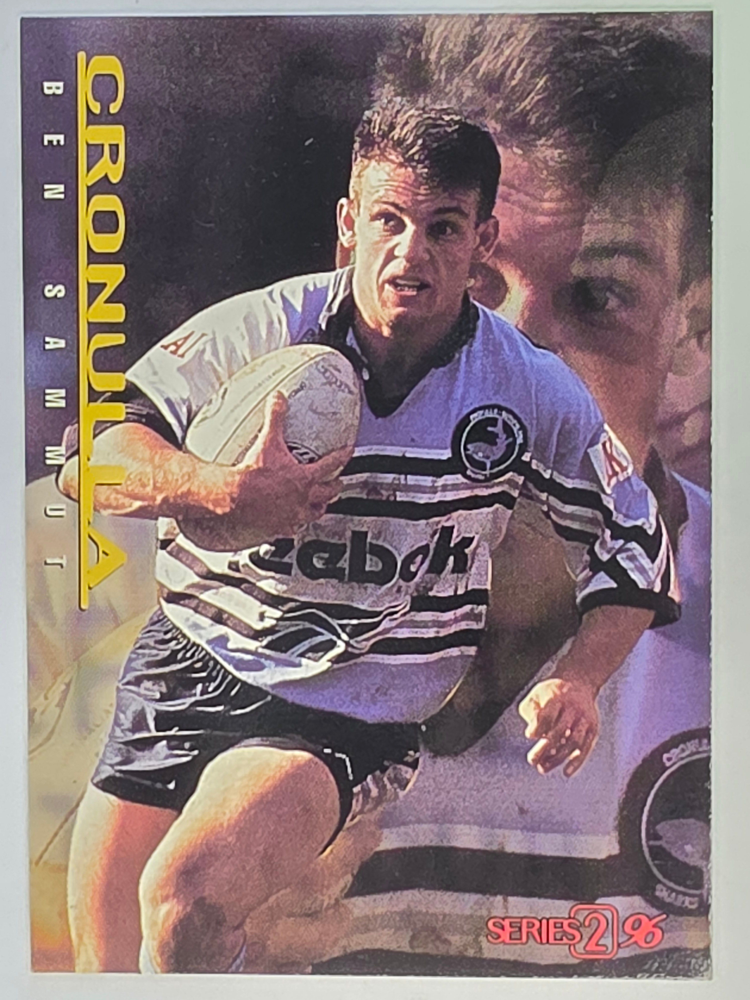 NRL 1996 Dynamic Series 2 Base Card #043 Ben Sammut Cronulla Sutherland Sharks