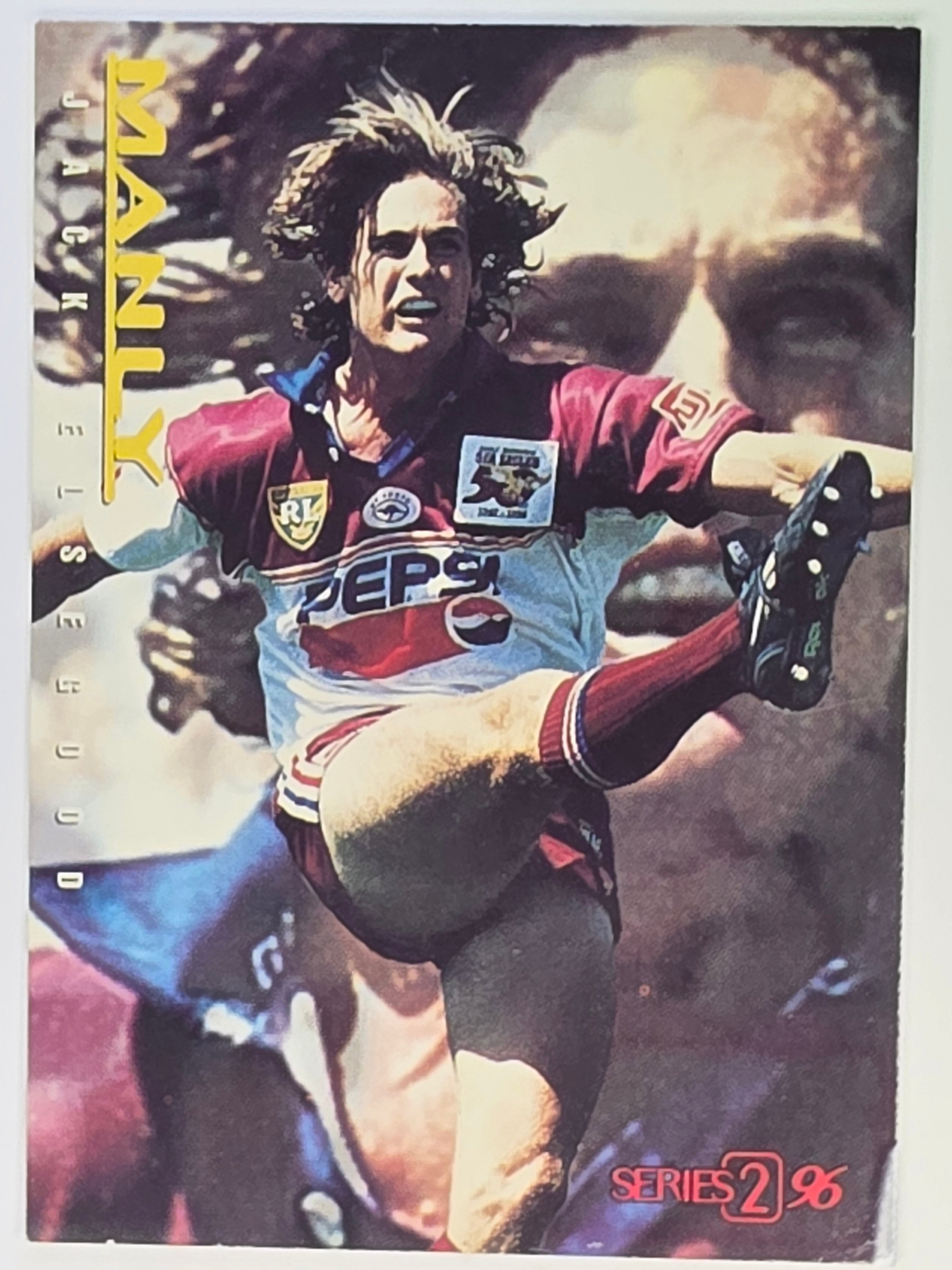 NRL 1996 Dynamic Series 2 Base Card #066 Jack Elsegood Manly Warringah Sea Eagles